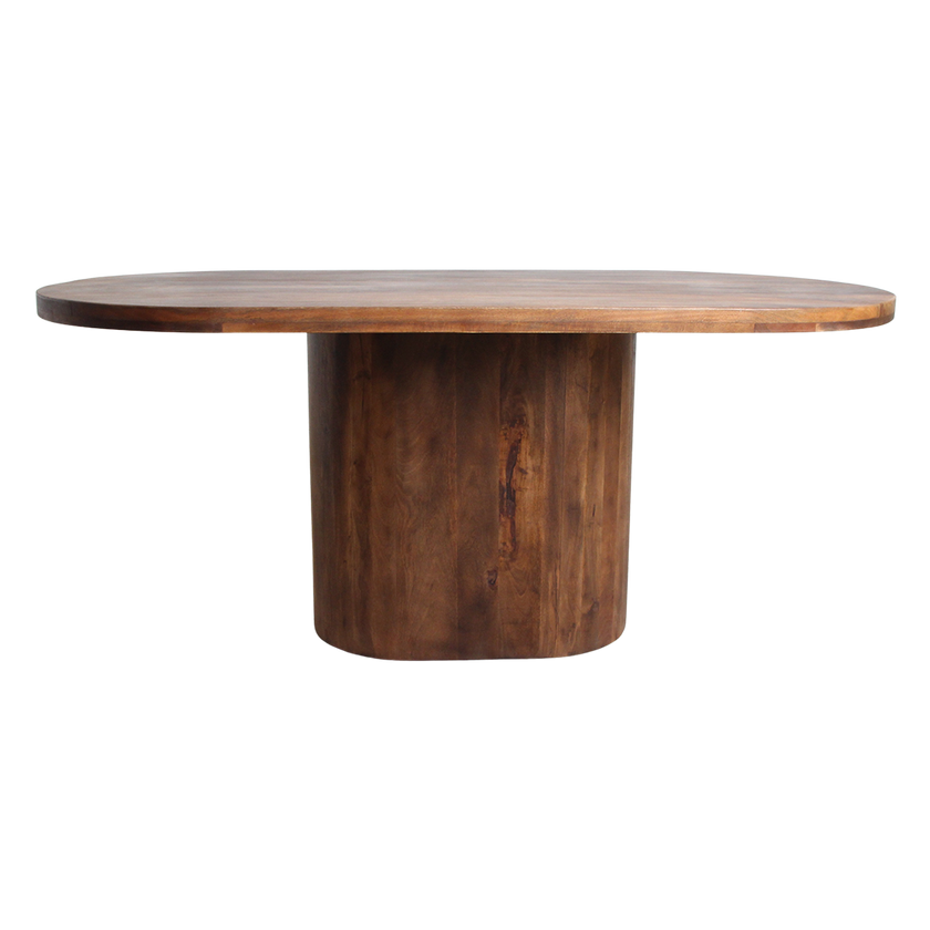 Bullnose langwerpige eettafel 180, 200 of 240 cm