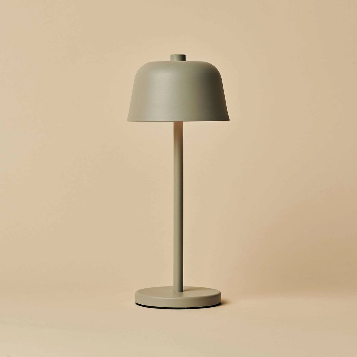 Anton Shadow Gray Oplaadbare tafellamp | Stijlvolle en draadloze verlichting