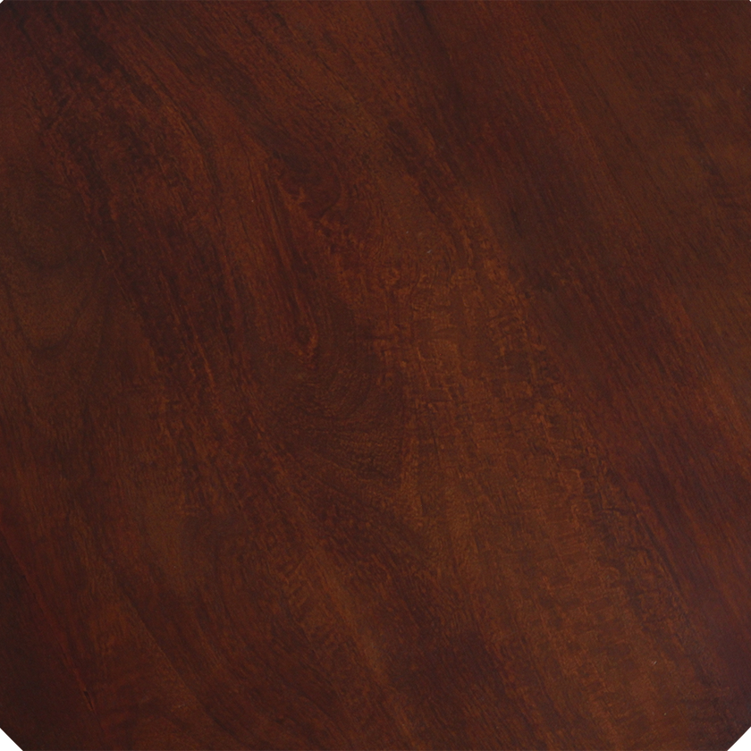 Bullnose bijzettafel bruin 55 cm