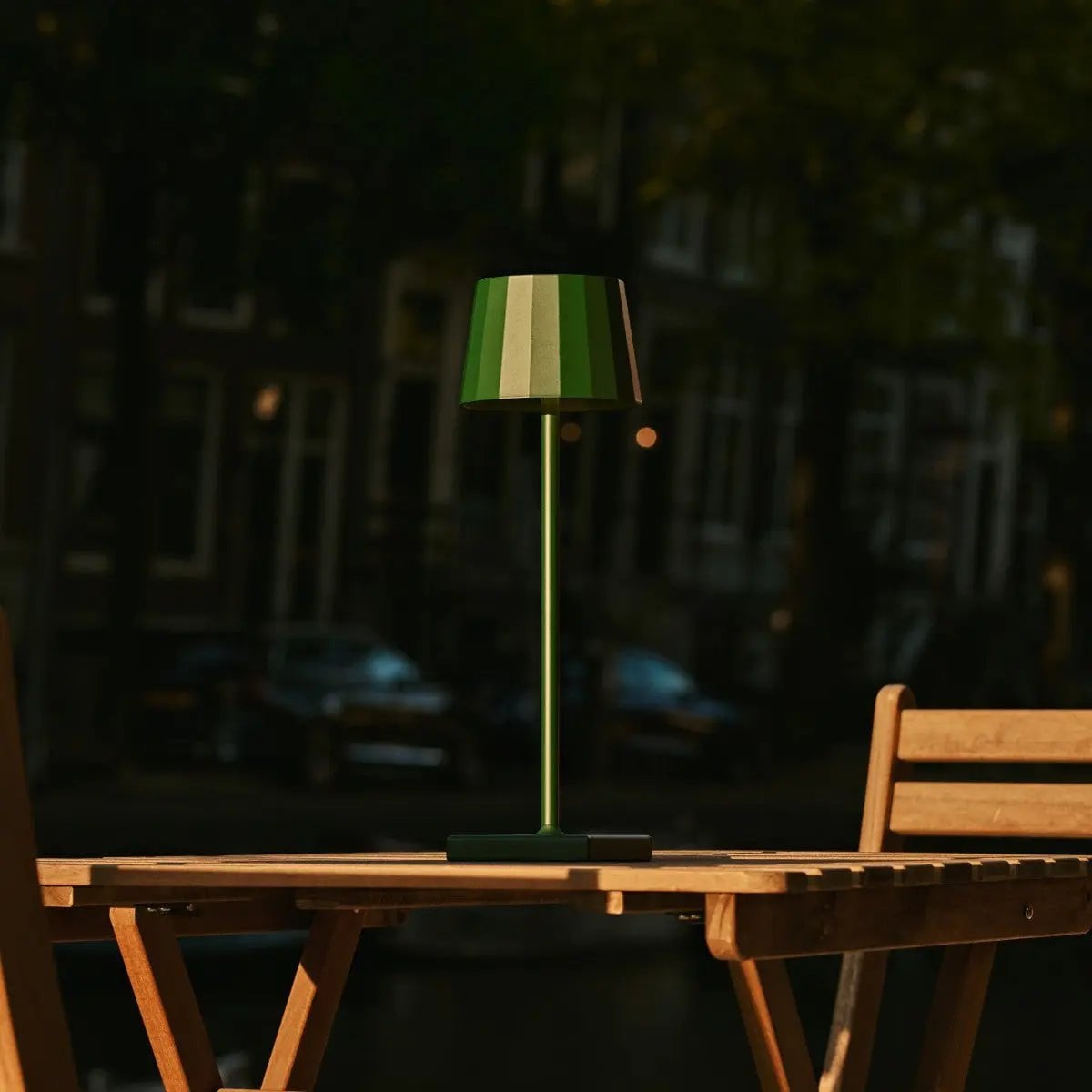 William Pine Green oplaadbare tafellamp | USB-C, dimbaar, batterijduur van 120 uur