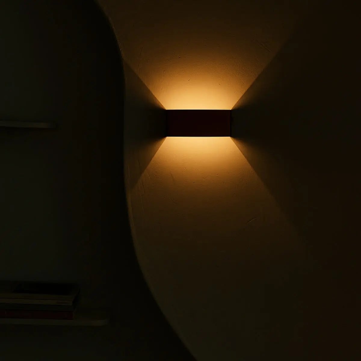 Tessa Bronzen Oplaadbare Wandlamp | Bewegingssensor, 20 lichtmodi Afstandsbediening