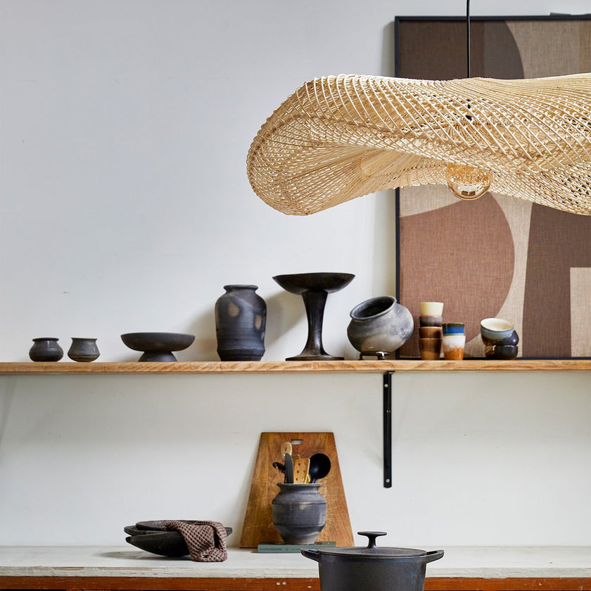 Wave hanglamp naturel XL