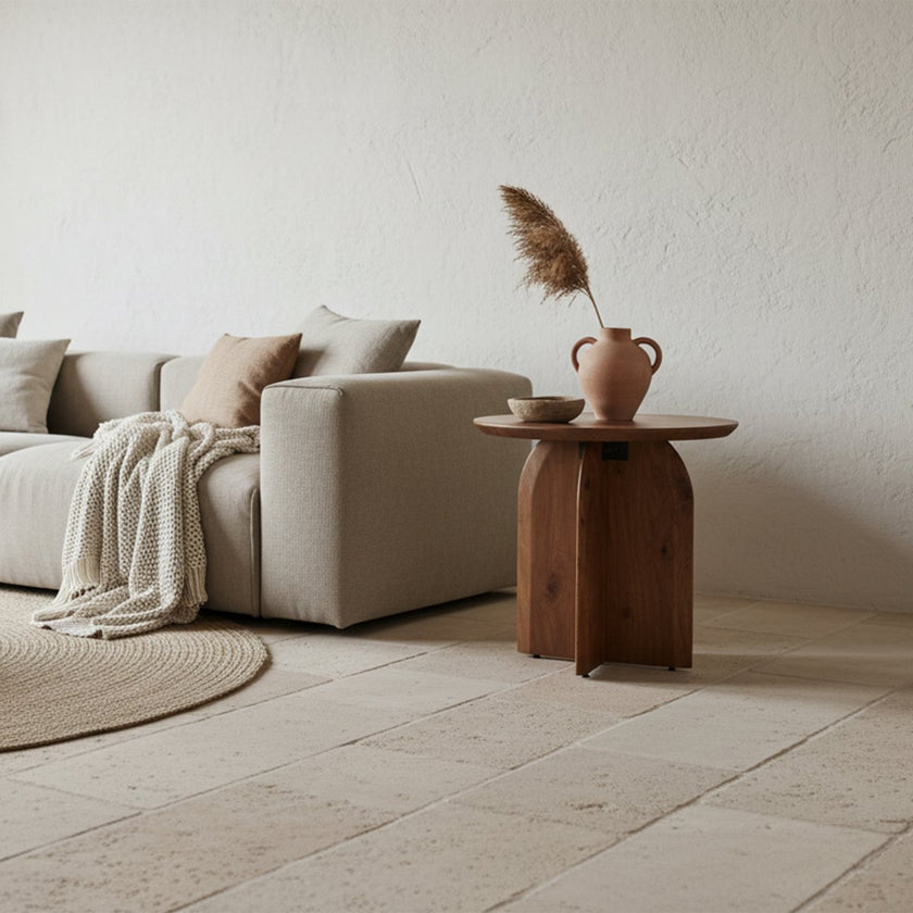 Bullnose bijzettafel 50 cm