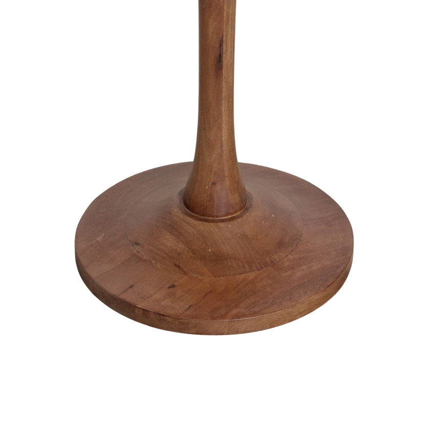 Singapore bijzettafel marmer zwart - 40x40x50 cm