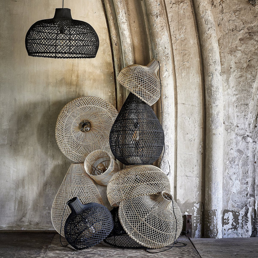 Maze hanglamp naturel Large