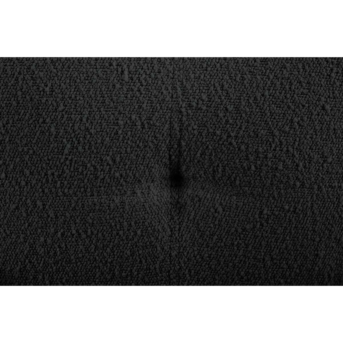 Armlehnstuhl Bouclé Stoff Anthrazit - SalesFever