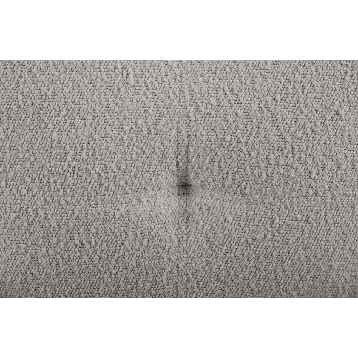 Armchair Bouclé fabric light gray - SalesFever