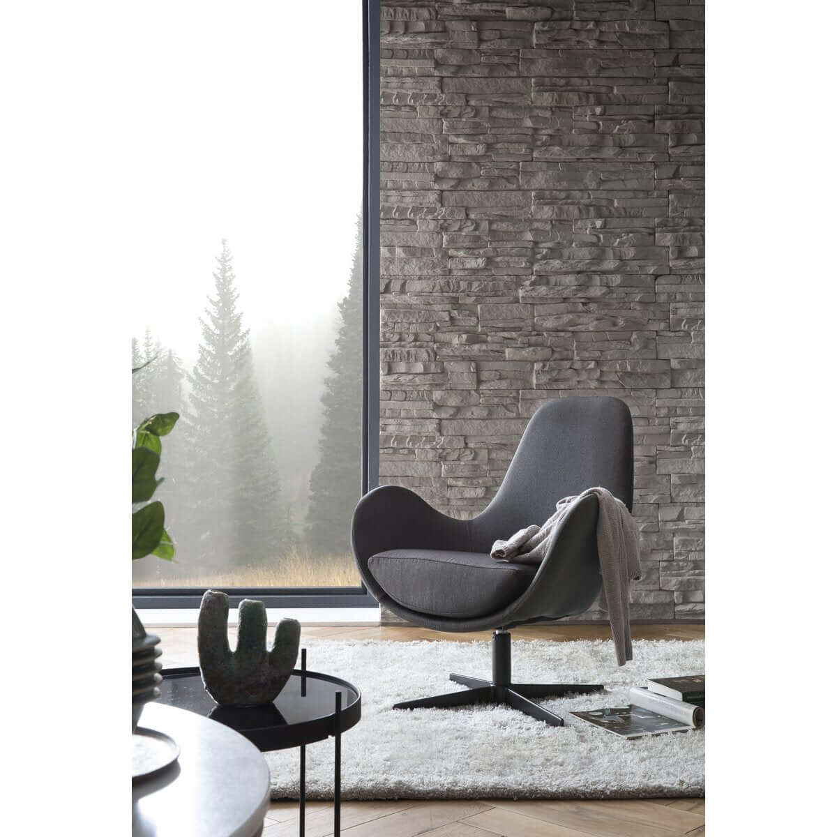 Armchair with swivel function - SalesFever
