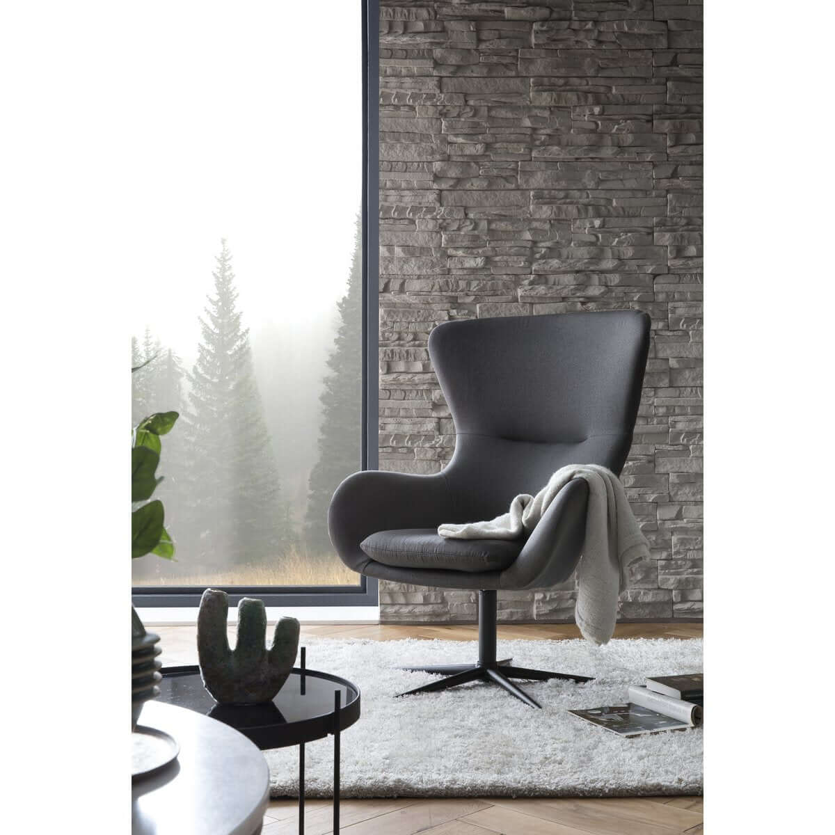 Armchair with swivel function - SalesFever