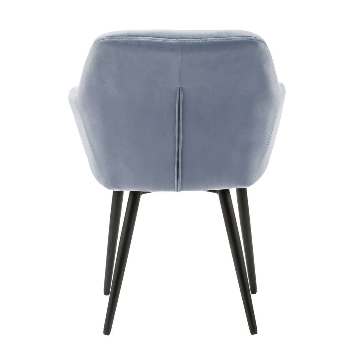 Armchair light gray velvet - SalesFever