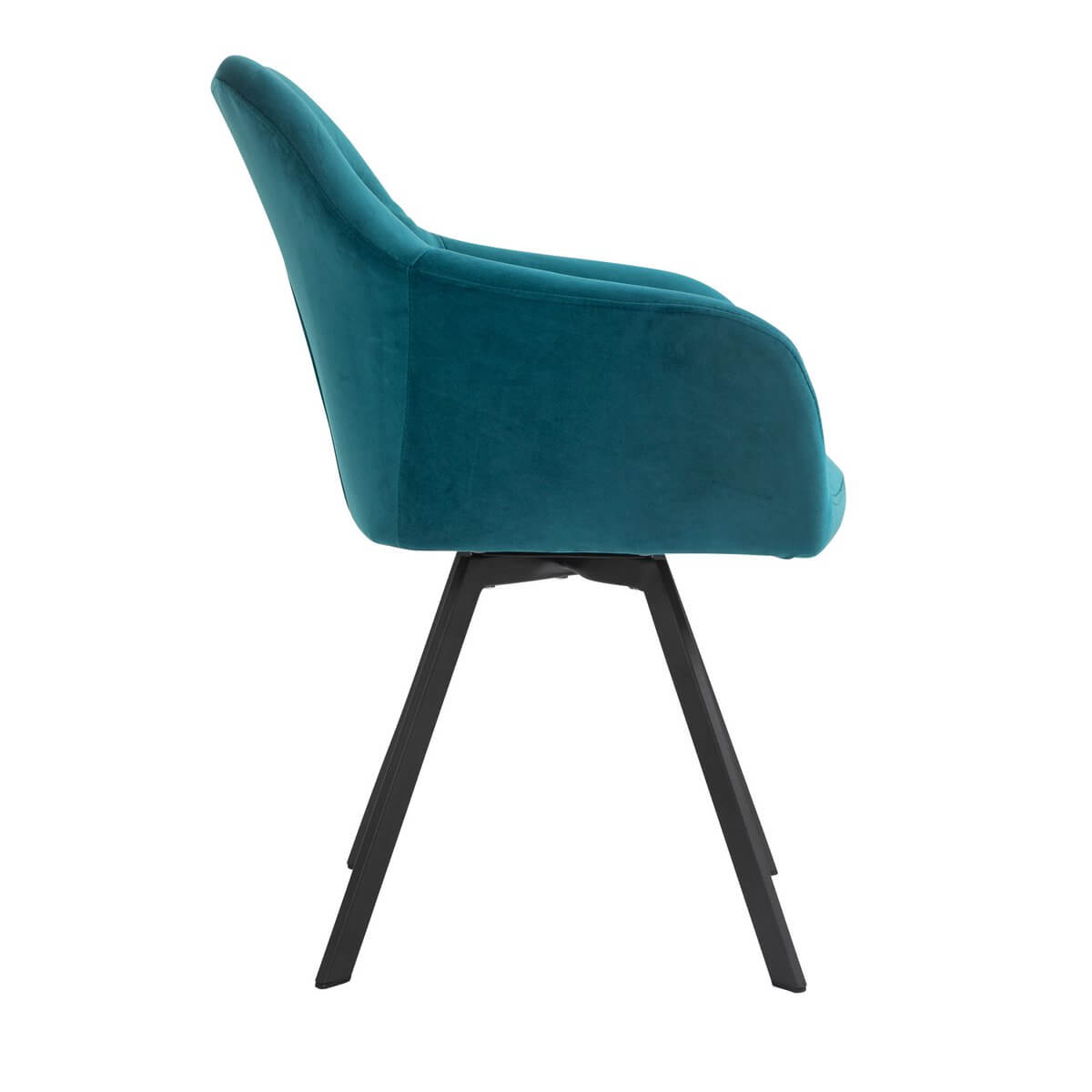 Armchair with 360° swivel function Turquoise - SalesFever