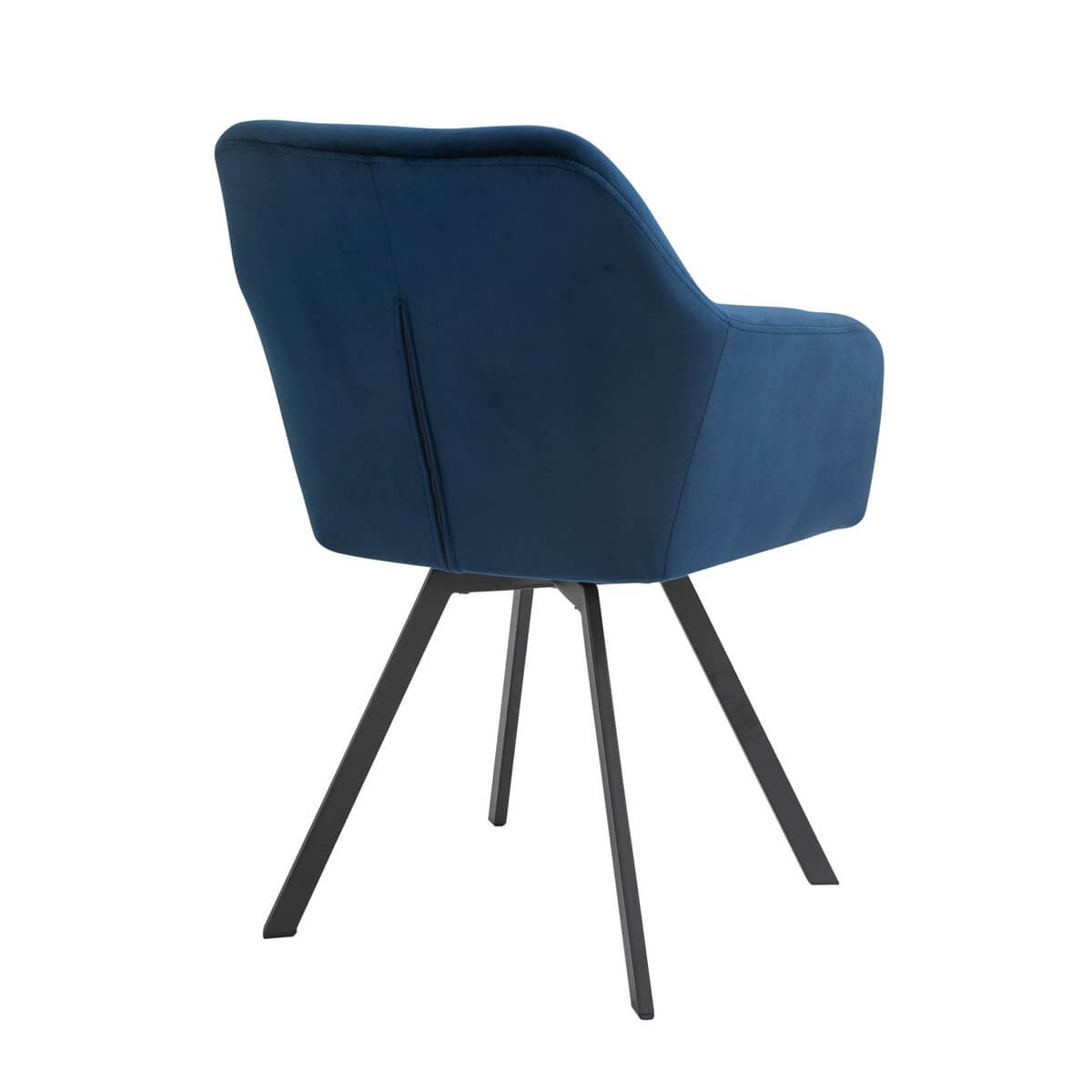 Armchair with 360° swivel function Blue - SalesFever