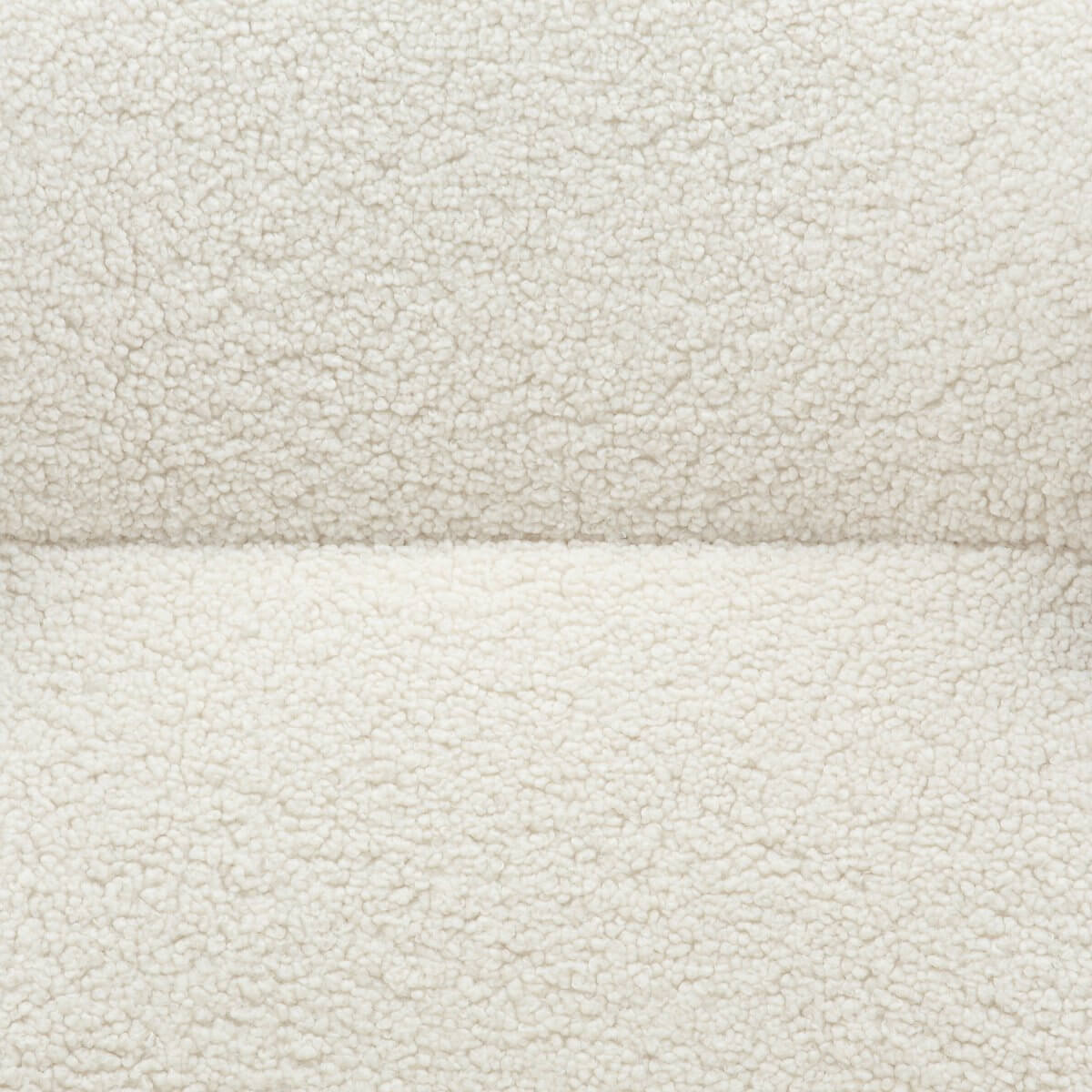 Armchair and stool set teddy fur beige - SalesFever