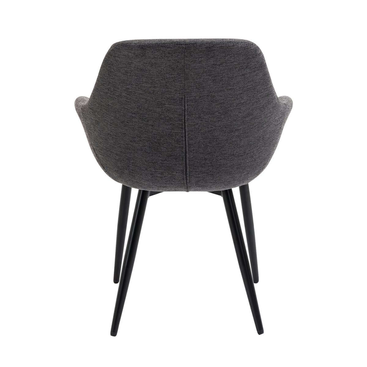 Set of 2 armchairs anthracite - SalesFever