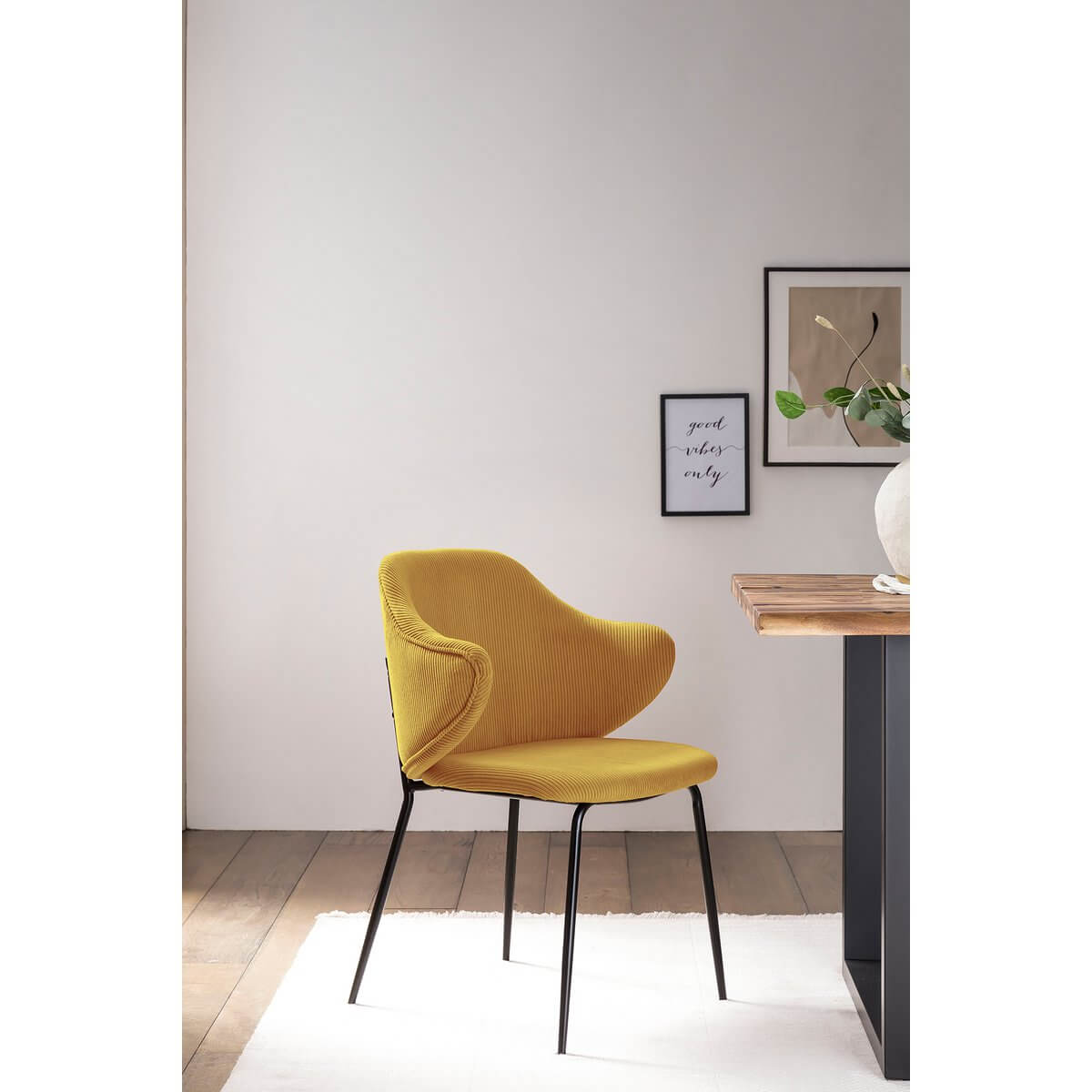 Set of 2 armchairs in gold - SalesFever