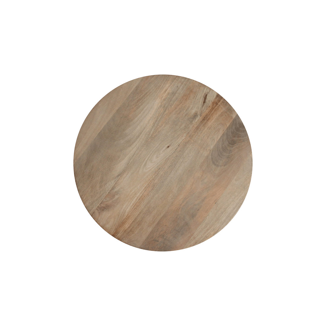 Bullnose bijzettafel naturel 55 cm - Raw Materials