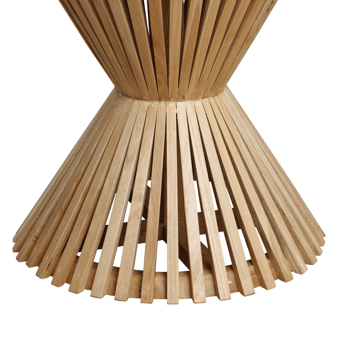 Infinity bijzettafel Hourglass - Raw Materials