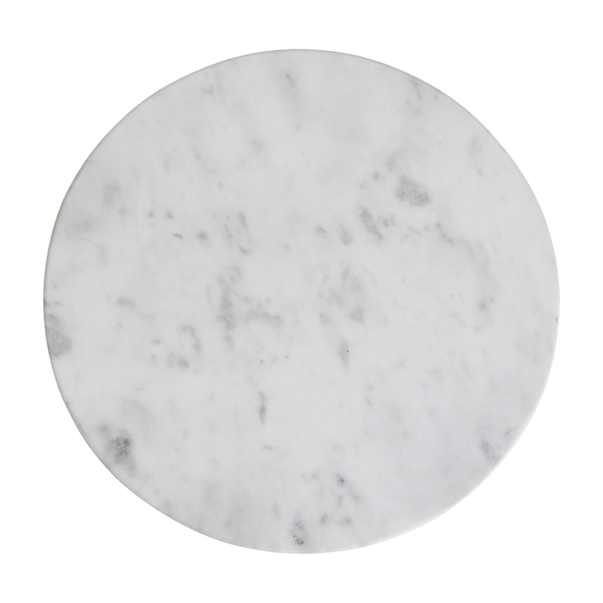 Sarawak bijzettafel marmer wit - 40x40x50 cm - Raw Materials