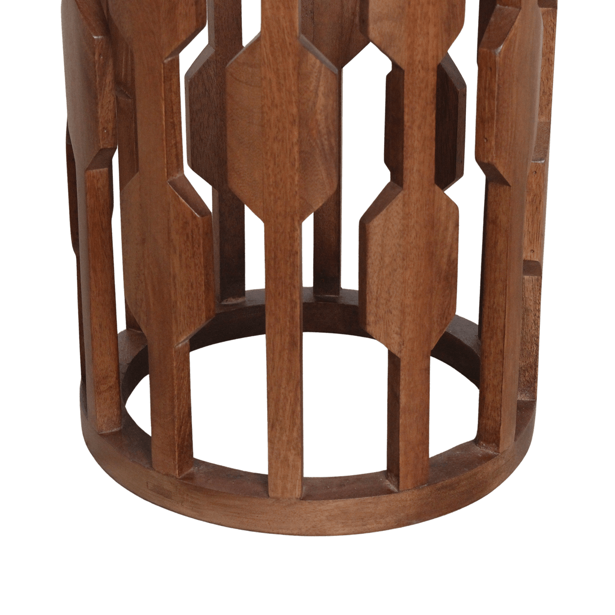 Lampung bijzettafel marmer zwart - 40x40x50 cm - Raw Materials