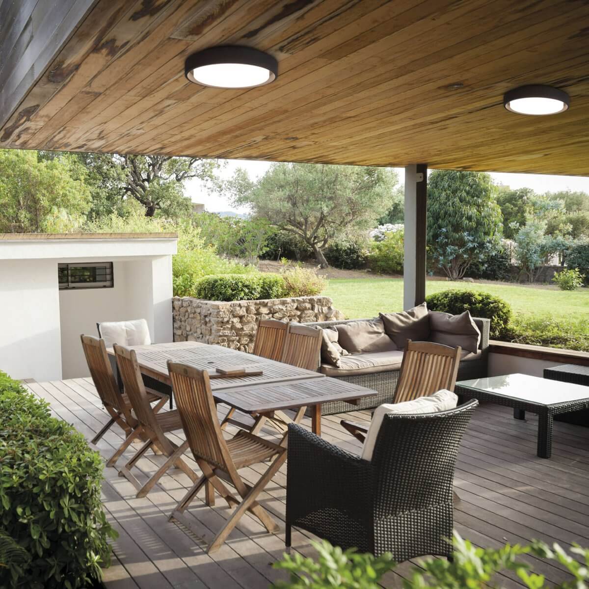 Buiten Wandlamp Metaal en Kunststof – Strak Design Diepe Lichtwerking