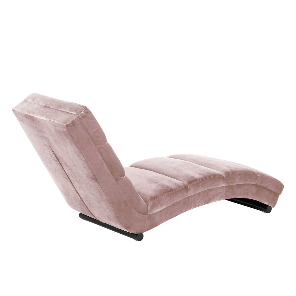 Chaise longue rose velvet - SalesFever