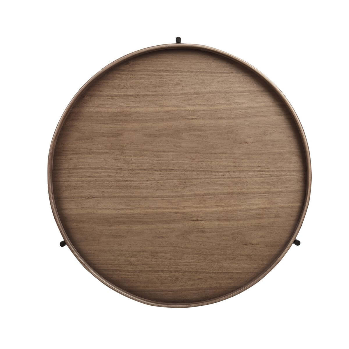 Couchtisch Ø 69 cm Walnuss - SalesFever