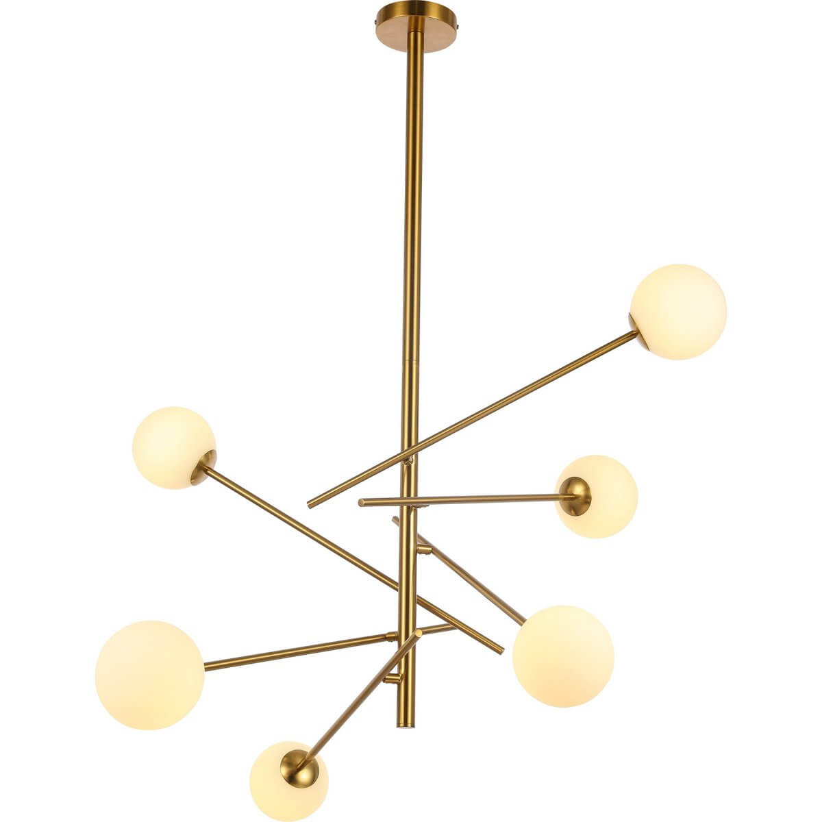 Hanglamp Diana White Gold - Luxury Living B.V.
