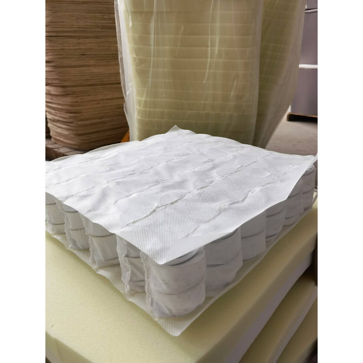 Armchair structural fabric gray - SalesFever