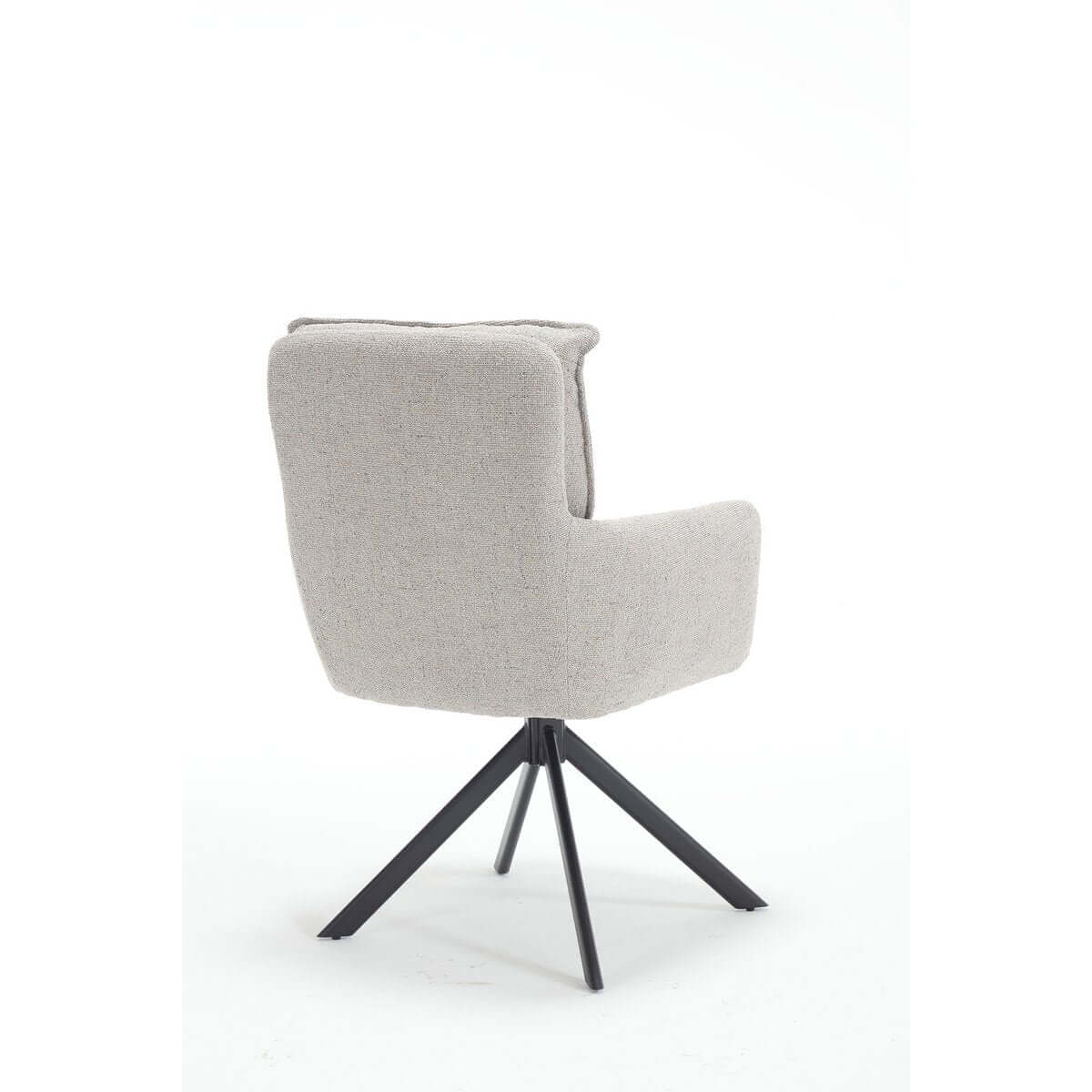 Armchair structural fabric gray - SalesFever