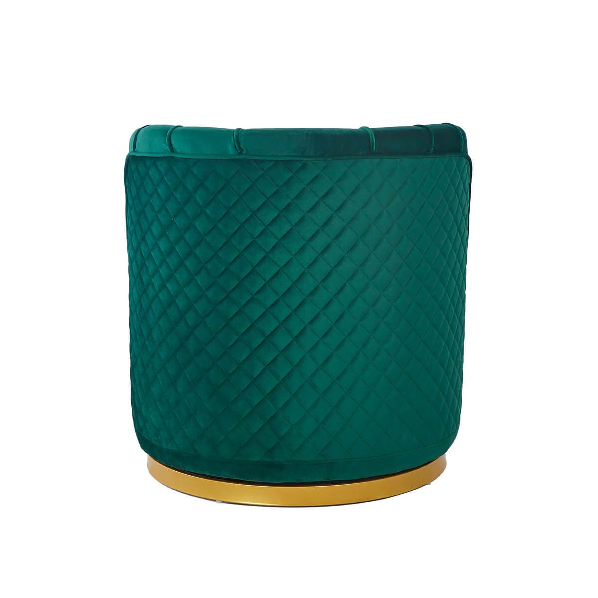 Drehsessel aus Samt Grün - SalesFever