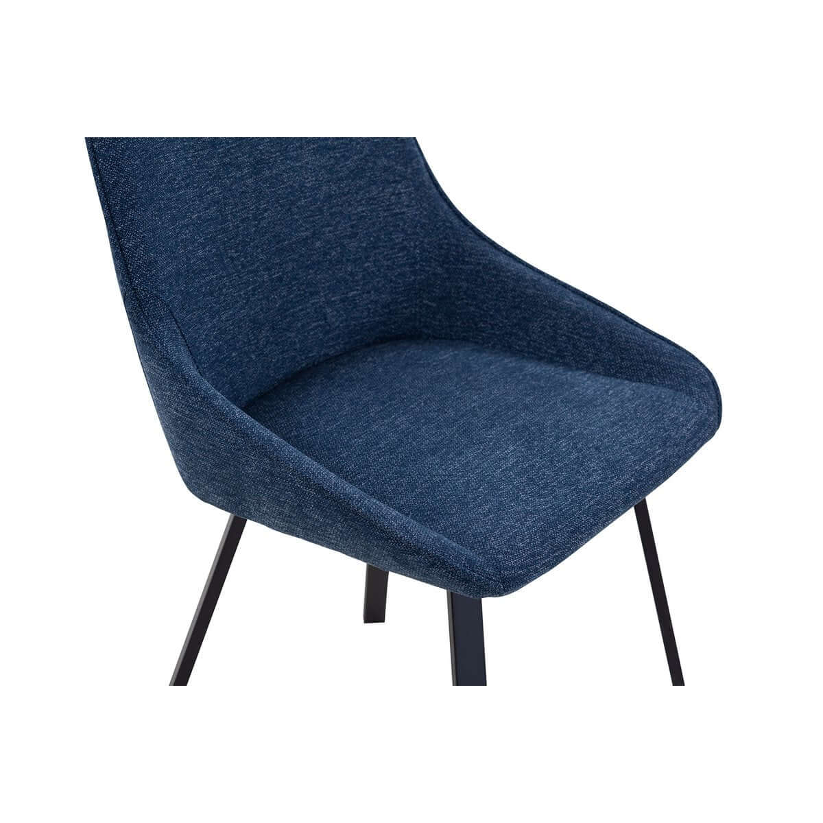 Esszimmerstuhl 2er Set Dunkelblau - SalesFever