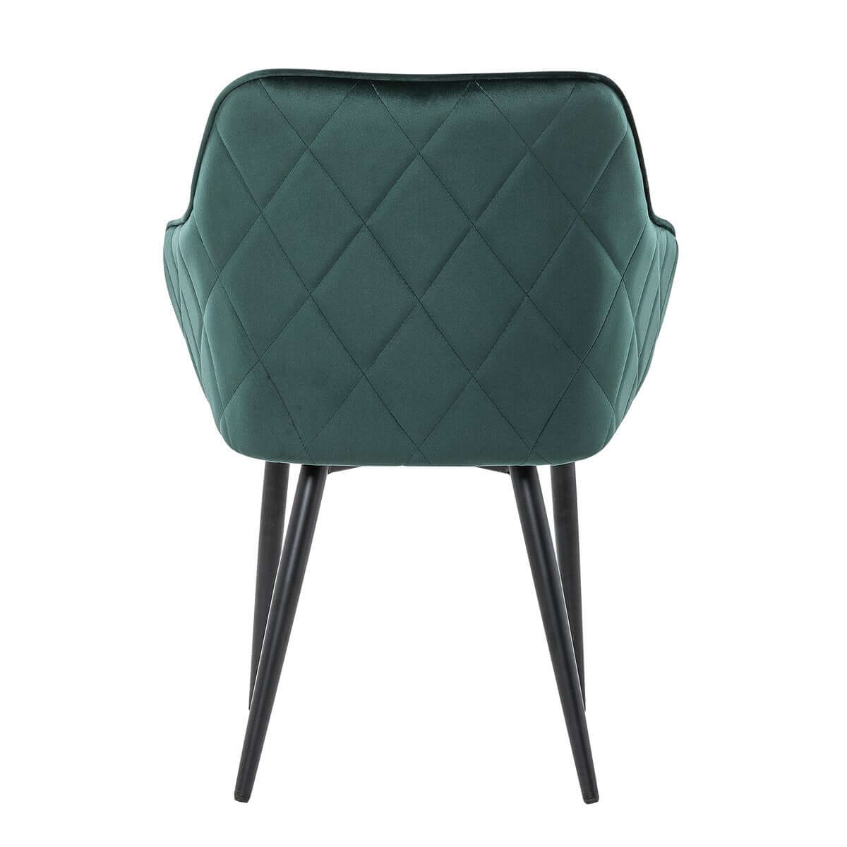 Dining chair pine green velvet - SalesFever