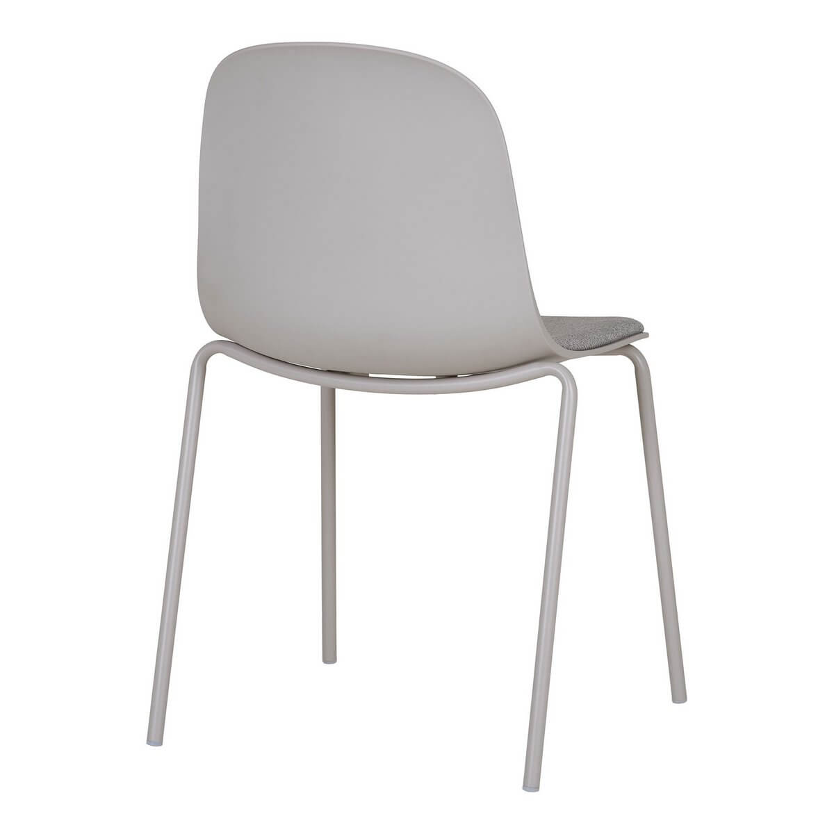 Madalena Dining Chair - Light Grey, 48x42cm - Set of 2 - House Nordic ApS