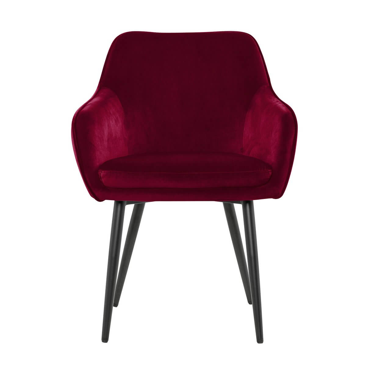 Dining chair red velvet - SalesFever