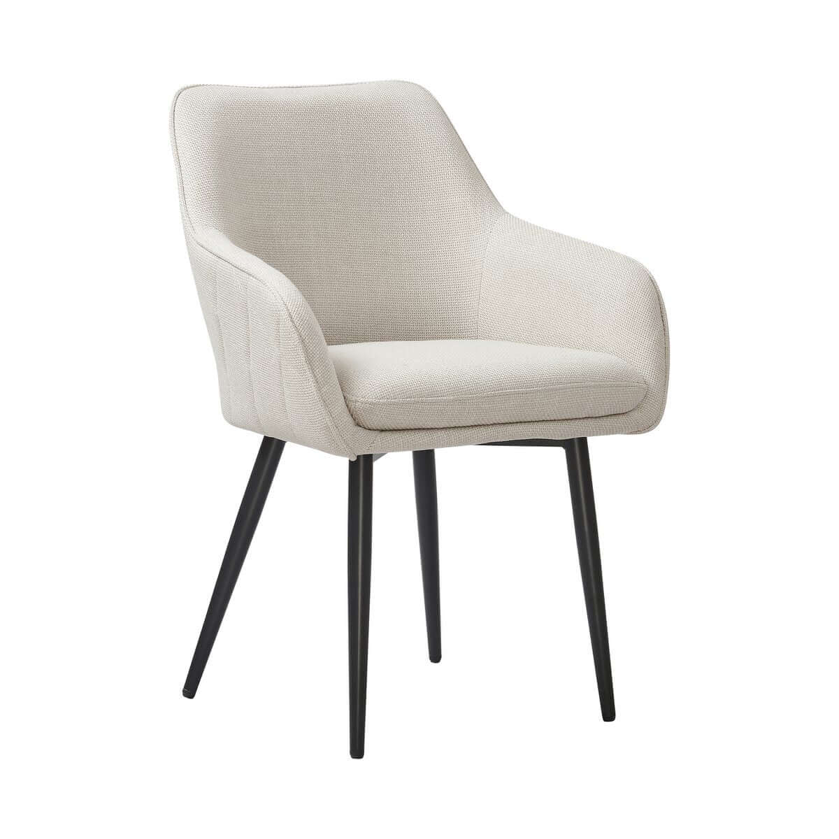 Esszimmerstuhl Strukturstoff Beige - SalesFever