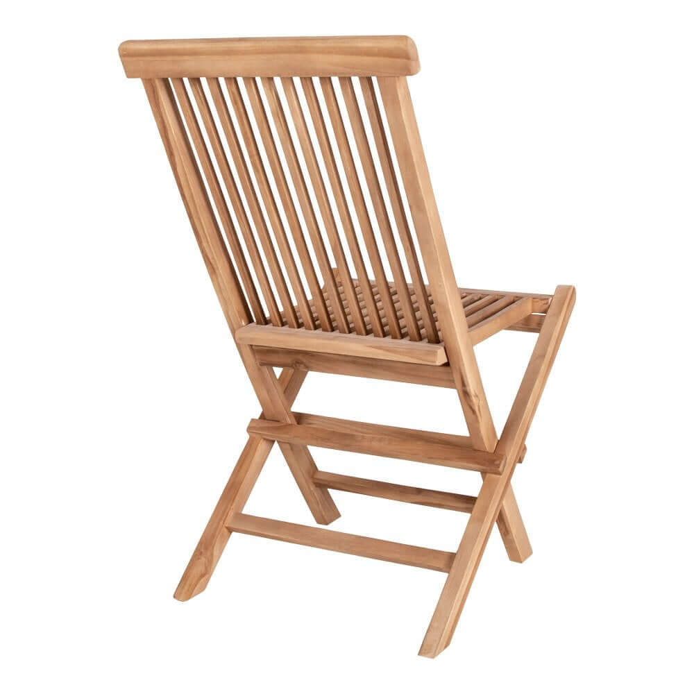 Toledo Dining Chair - Natural, Teak, 62x46x89 cm - Set of 2 - House Nordic ApS