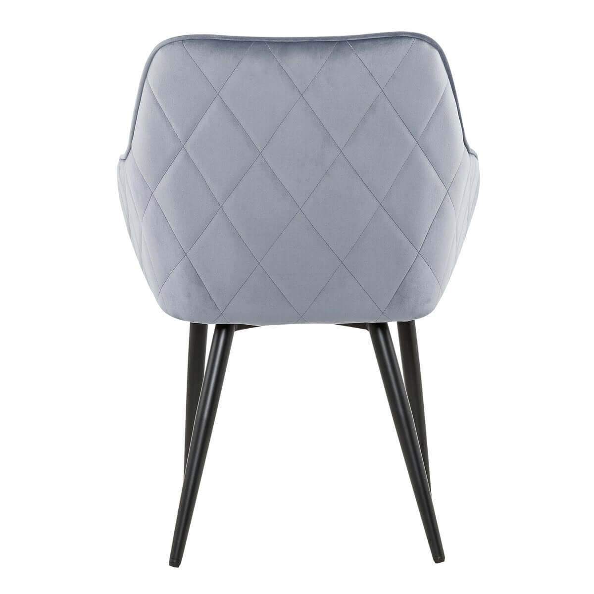 Dining chair light gray velvet - SalesFever