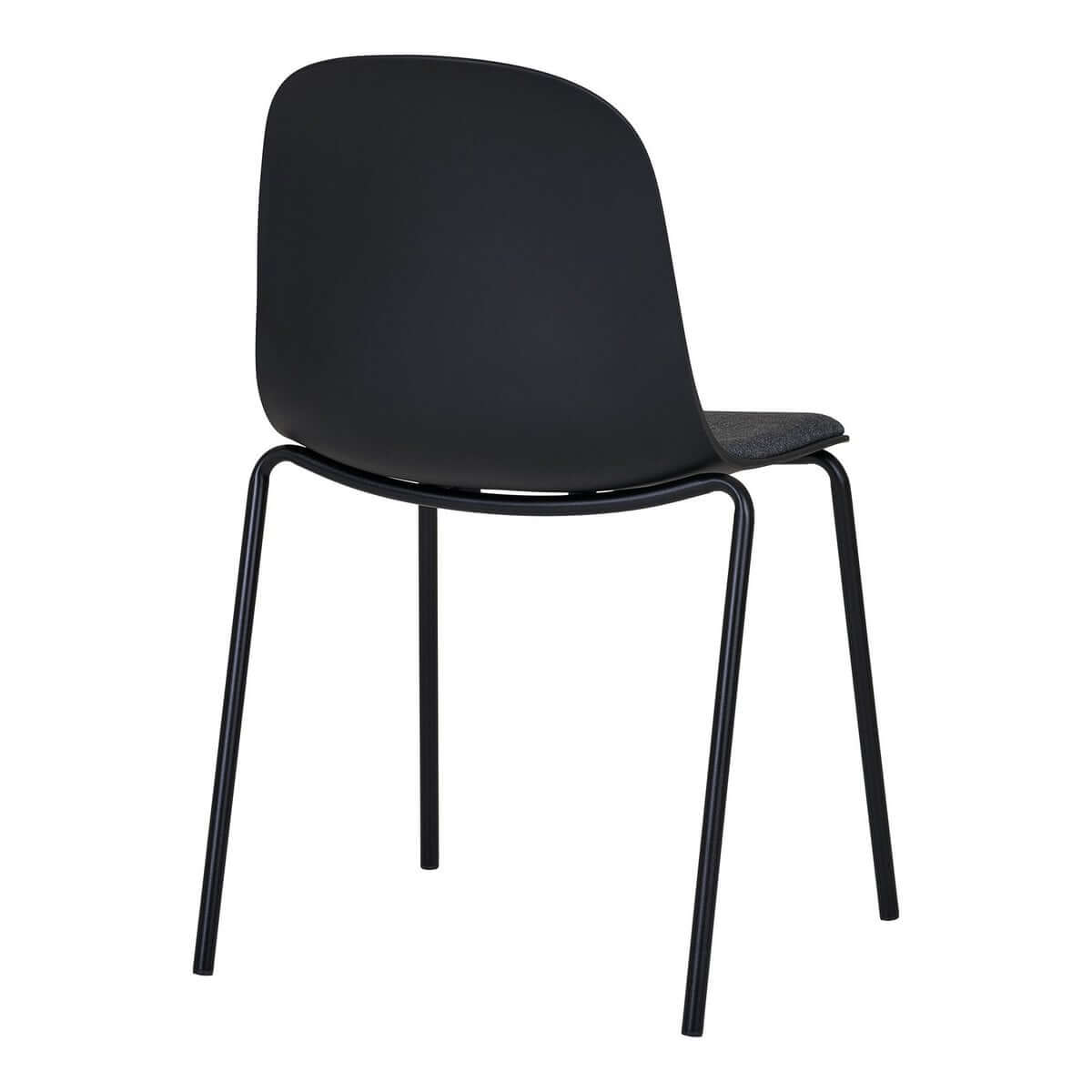 Madalena Dining Chair - Black, 53x50x85cm - Set of 2 - House Nordic ApS