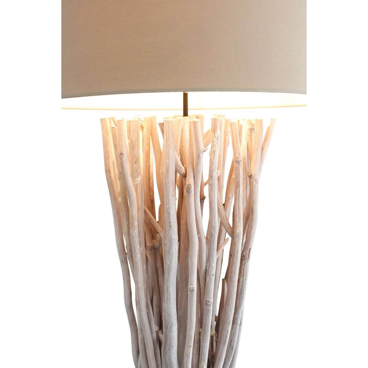 Floor lamp Driftwood White Wash 175 cm - SalesFever