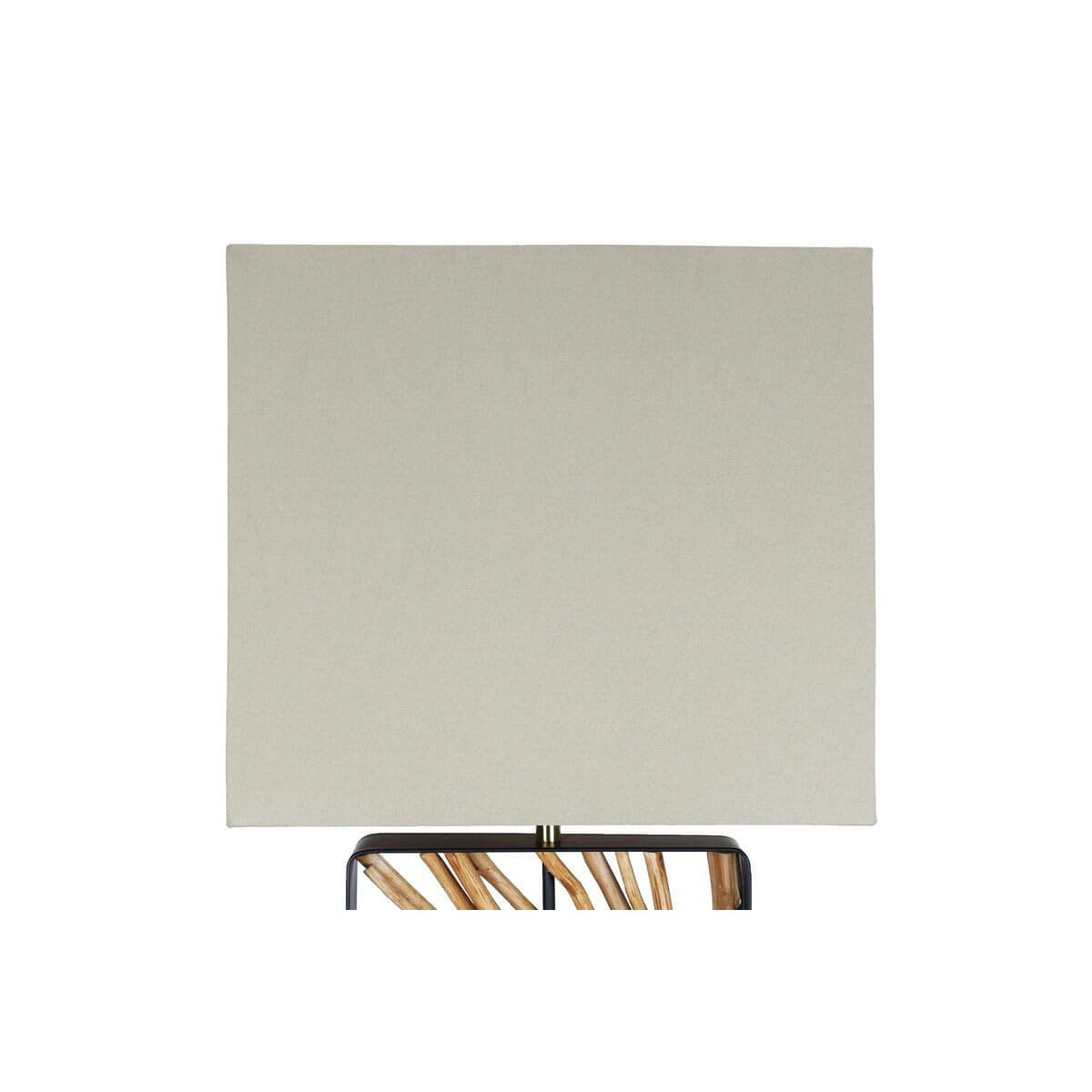 Floor lamp driftwood natural/beige 165 cm - SalesFever