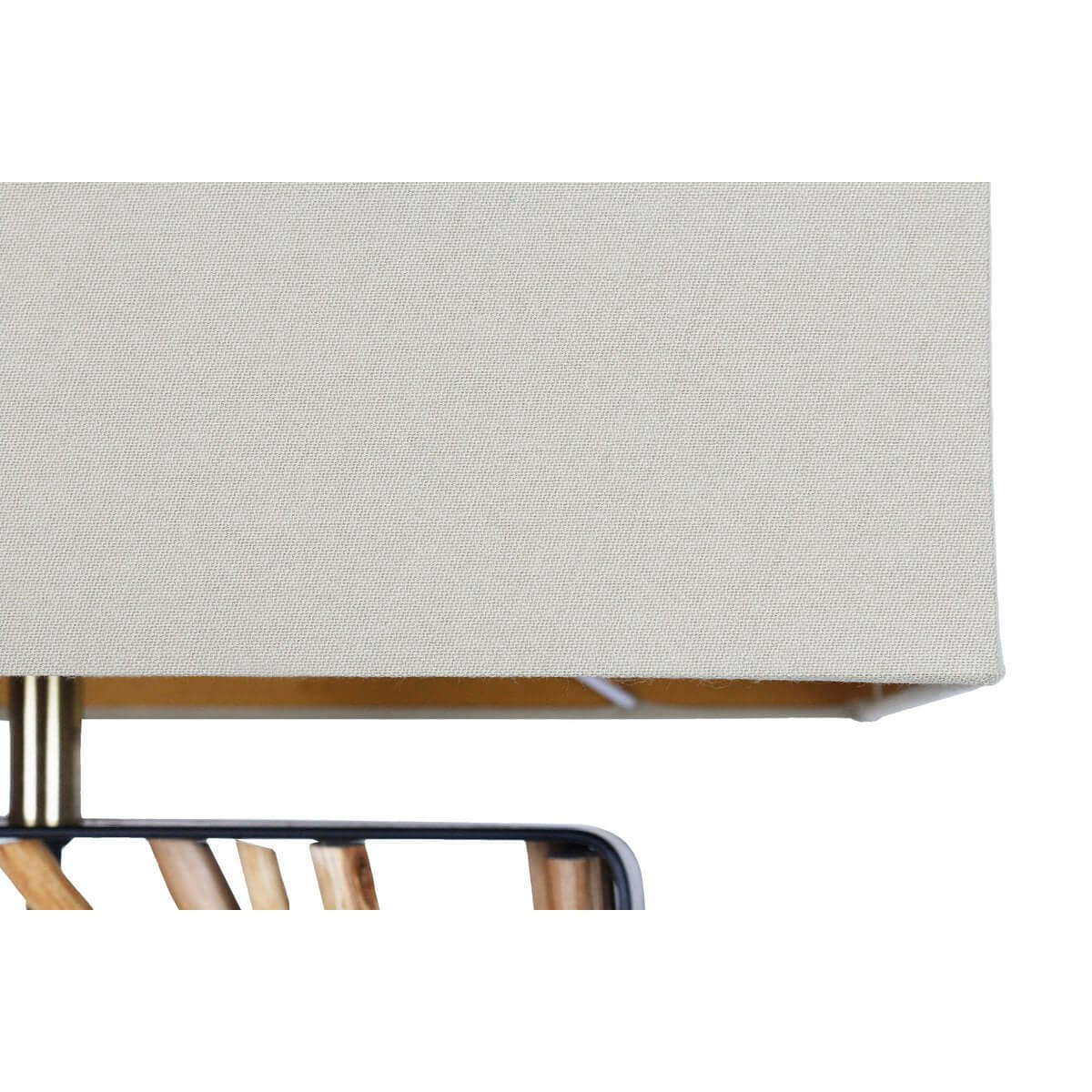 Floor lamp driftwood natural/beige 165 cm - SalesFever