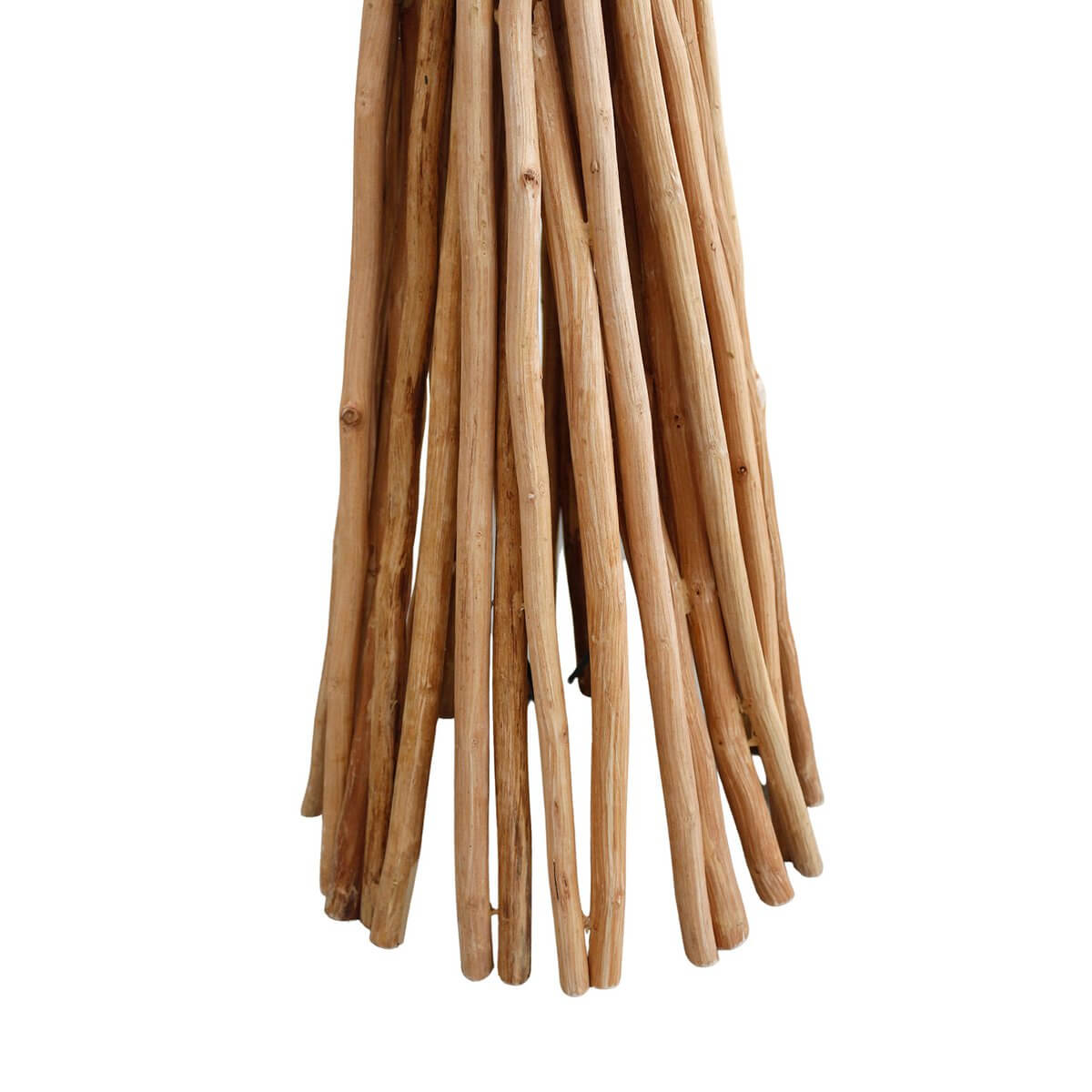 Floor lamp driftwood natural/black 149 cm - SalesFever