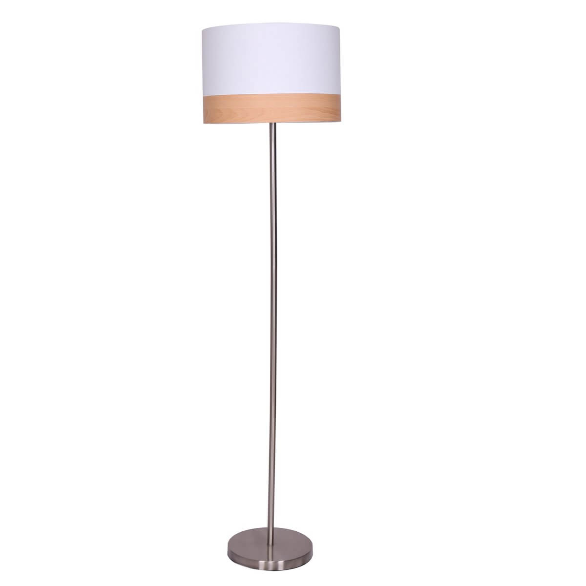 Floor lamp round white Ø 38 cm - SalesFever