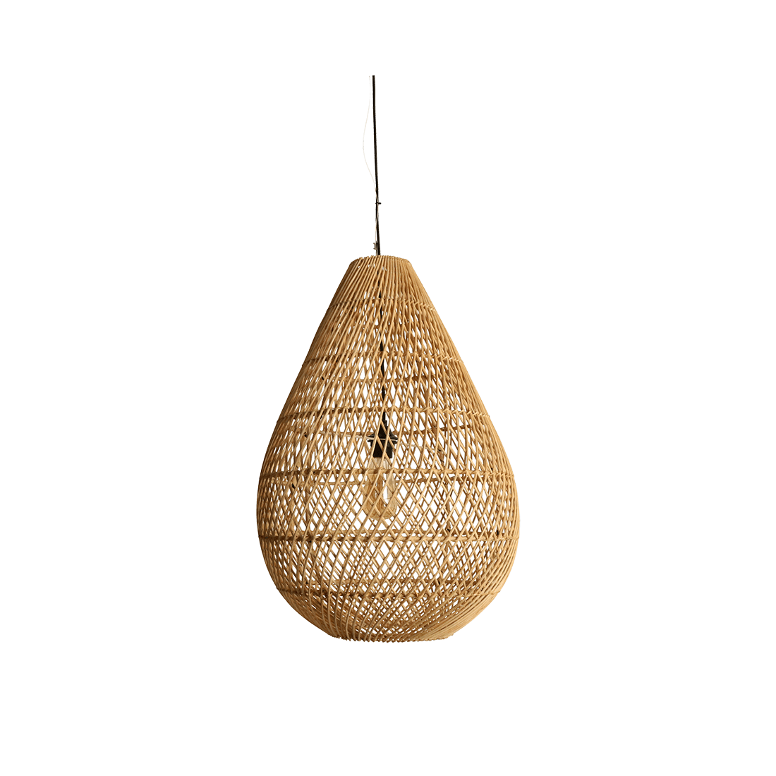 Maze hanging lamp drop natural - Raw Materials