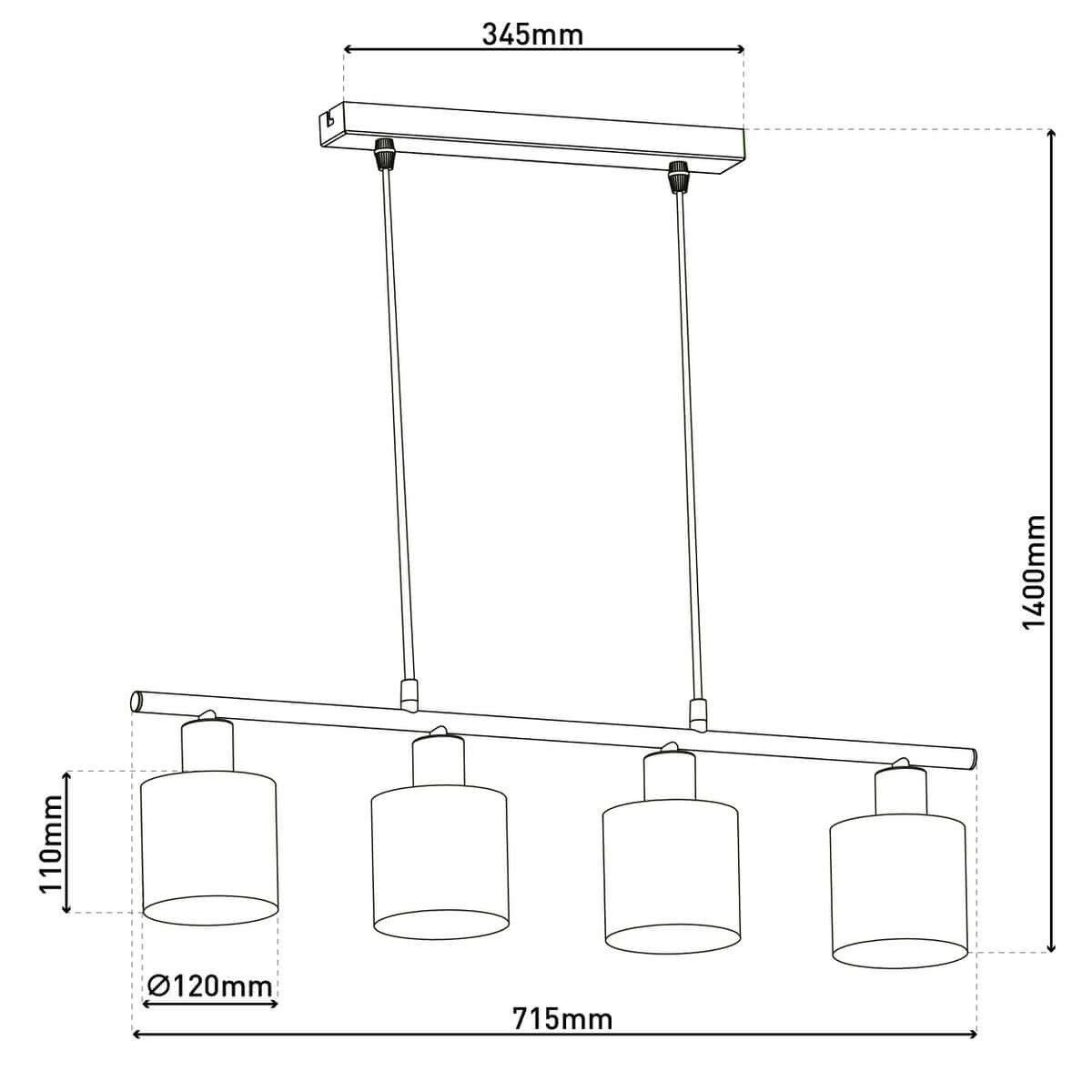 Hanglamp Satin Nikkel En Linnen – Elegant Modern Ontwerp
