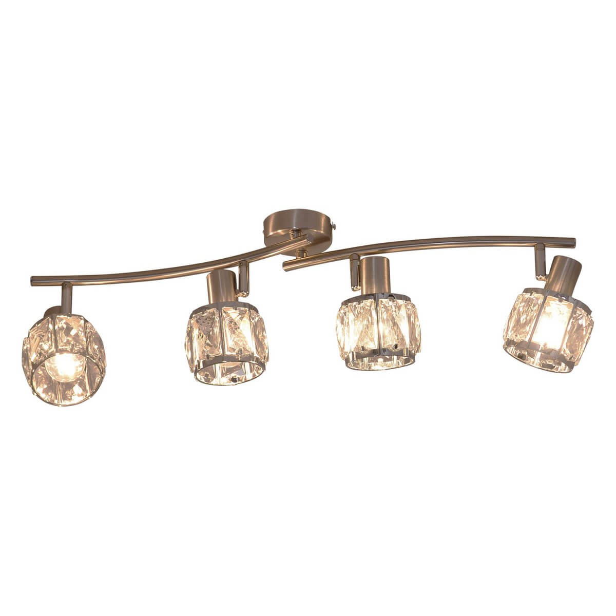 Josefa 4-Spot Plafondlamp – Retro Chic & Moderne Luxe – 70 cm