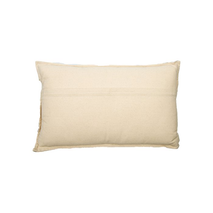 Kussen Mila zwart/gebroken wit 50x30 - MrsBLOOM - Casanovio