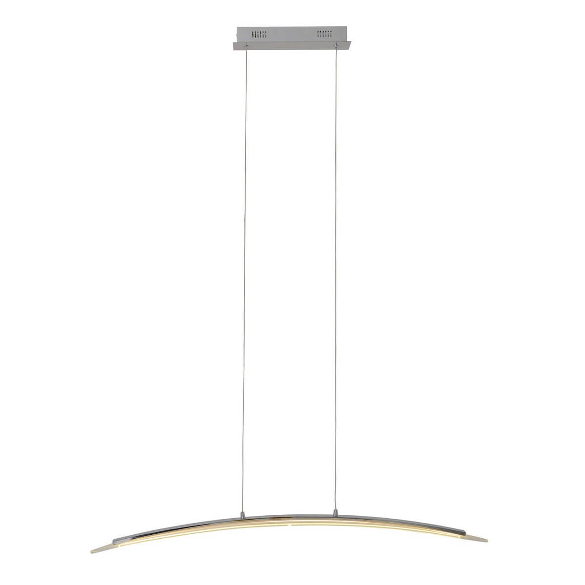 LED Hanglamp Metaal en Glas 100 Cm – Modern en Elegant
