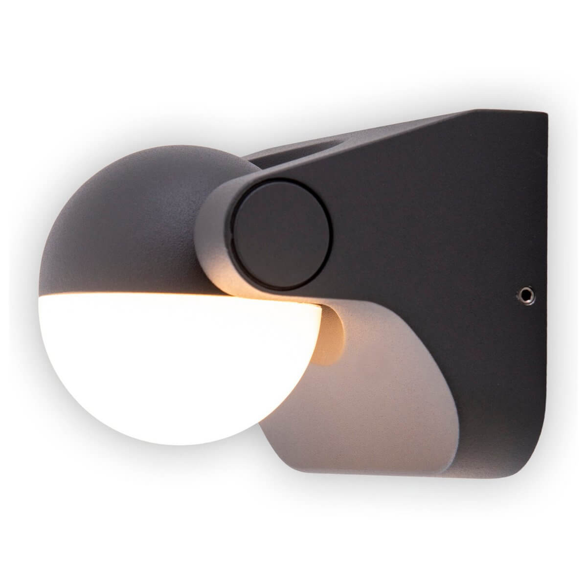 LED Wandlamp Antraciet – Modern Draaibaar Licht Voor Buiten