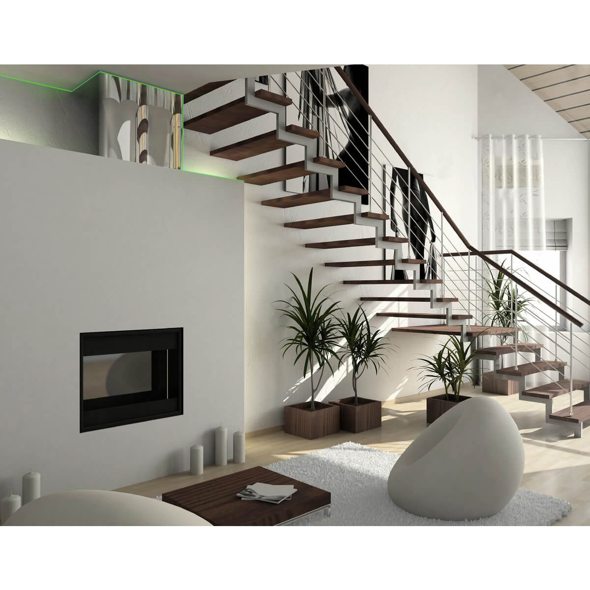 Ledstrips RGB dimbaar - met infrarood afstandsbediening - set van 5